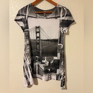 Big Bang USA San Francisco Graphic Dress-Length/Tall Tee
